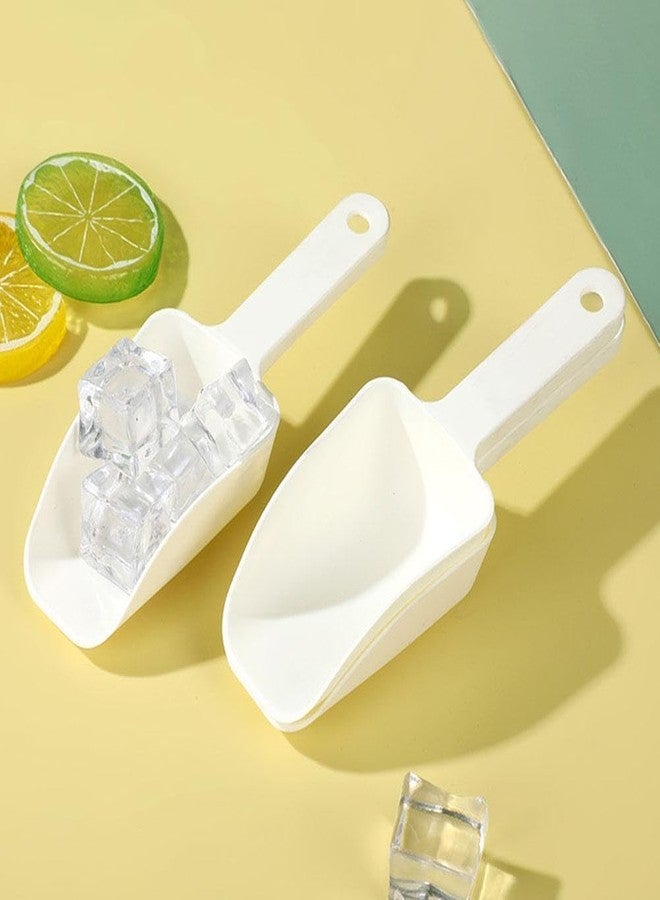 Mozff Plastic Ice Scoop, Freezer Scooper Handle, Multi Purpose Utensil for Ice Maker Pet Beach Sand Tools - Image 4